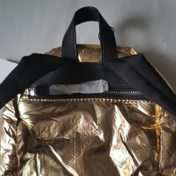 Desigual Gold Floral Backpack - Picture 13 of 16